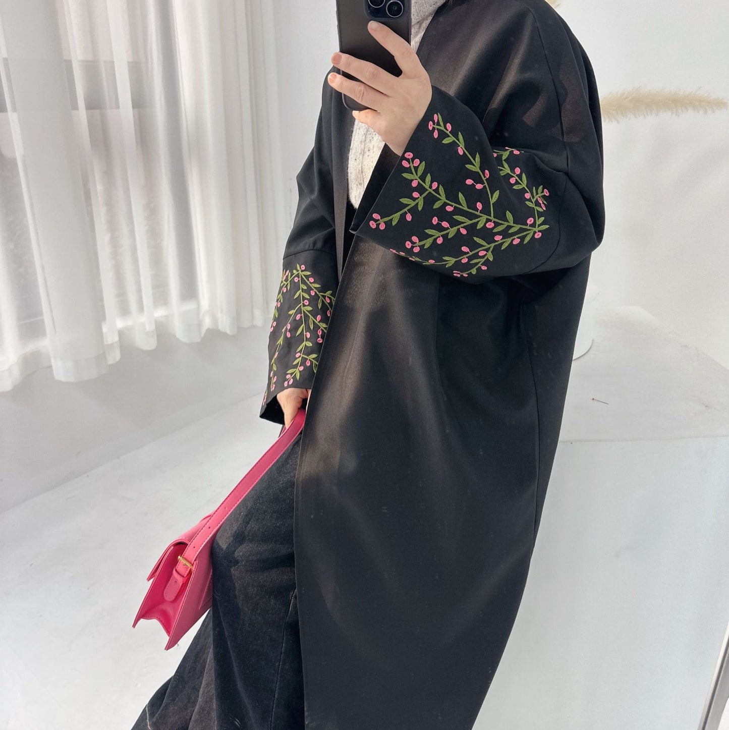 Zahra Embroidered Kimono