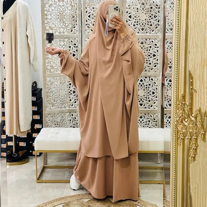 Ranya Two-Piece Jilbab Skirt Set